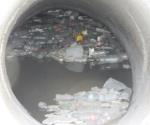 Descargan basura a los canales