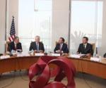 Se reúnen secretarios de México y EU