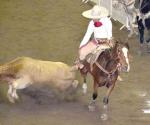 Charreada de exhibición en Lienzo Charro Tamaulipecos