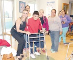 La conmueven  en el hospital