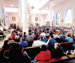 Realizan misas de barrio