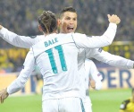 Festeja CR7 en Dortmund