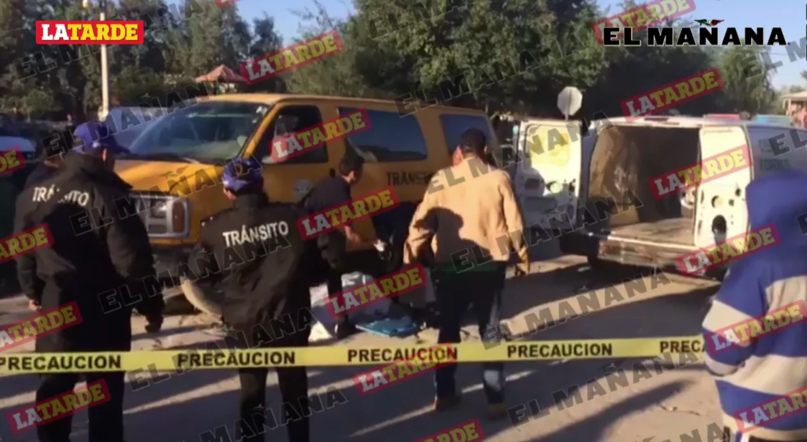Muere aplastado por su transporte escolar lleno de estudiantes