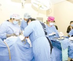 Hacen trasplante renal múltiple