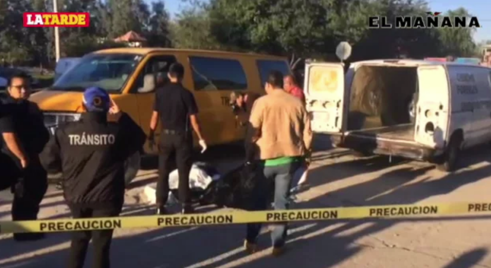 Muere aplastado por camioneta