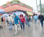 Seguirán los chubascos y temperaturas agradables