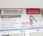 CS rector ofrece pruebas rápidas de diagnósticos oportunos