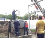 Cambian transformador dañado por las tormentas