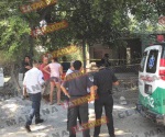 Fallece hombre en el patio de su casa, en Reynosa