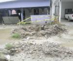 Olvidan tapar zanja donde metieron tubería de agua limpia