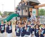 Visita presidenta del DIF los CAIC´s