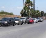 Continúan filas de 2 a 4 horas en puentes rumbo a EU