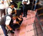 Riña en acceso del Palacio Municipal de Tampico