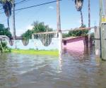 También se afectan escuelas y jardines de niños con lluvia