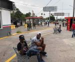 Alejan a migrantes del Puente Nuevo en Matamoros
