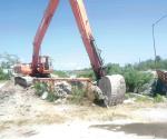 Incumplen desazolve por máquina con falla