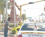 Limpiavidrios son plaga peligrosa