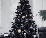 Árbol de Navidad negra la última tendencia