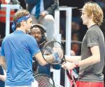 Federer y Zverev darán hoy exhibición