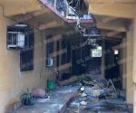 Explota tanque de gas en unos apartamentos; dos lesionados