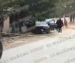 Persecución, balacera y auto robado asegurado