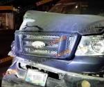 Provoca fuerte percance vial
