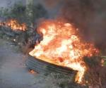 Provocan pandilleros 10 incendios en un día