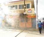Arrasa incendio con tortillería