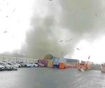 Mueren dos por tornado en NL; hay 5 lesionados