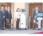 Muestra 4T respirador creado por el Conacyt