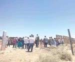 Indígenas protestan por muro fronterizo