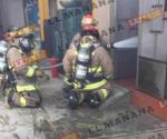 Moviliza a Bomberos conato de incendio en negocio de pollo