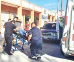 Se incrusta metal en el pie izquierdo