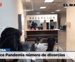 Reduce pandemia número de divorcios