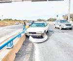 Se impacta contra muro