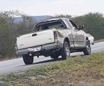 Vuelca unidad en carretera de Matamoros-Victoria