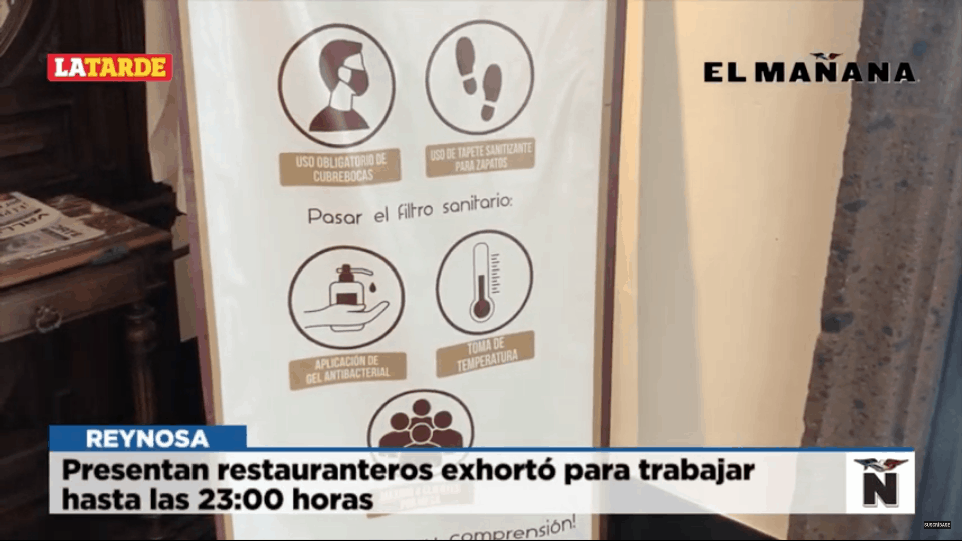 Presentan restauranteros exhortó para trabajar hasta las 23:00 horas