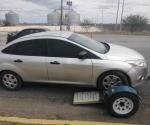 Aseguran auto roban en San Fernando