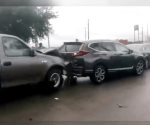 Embisten a mujer durante intento de bloqueo