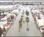 Matamoros bajo el agua