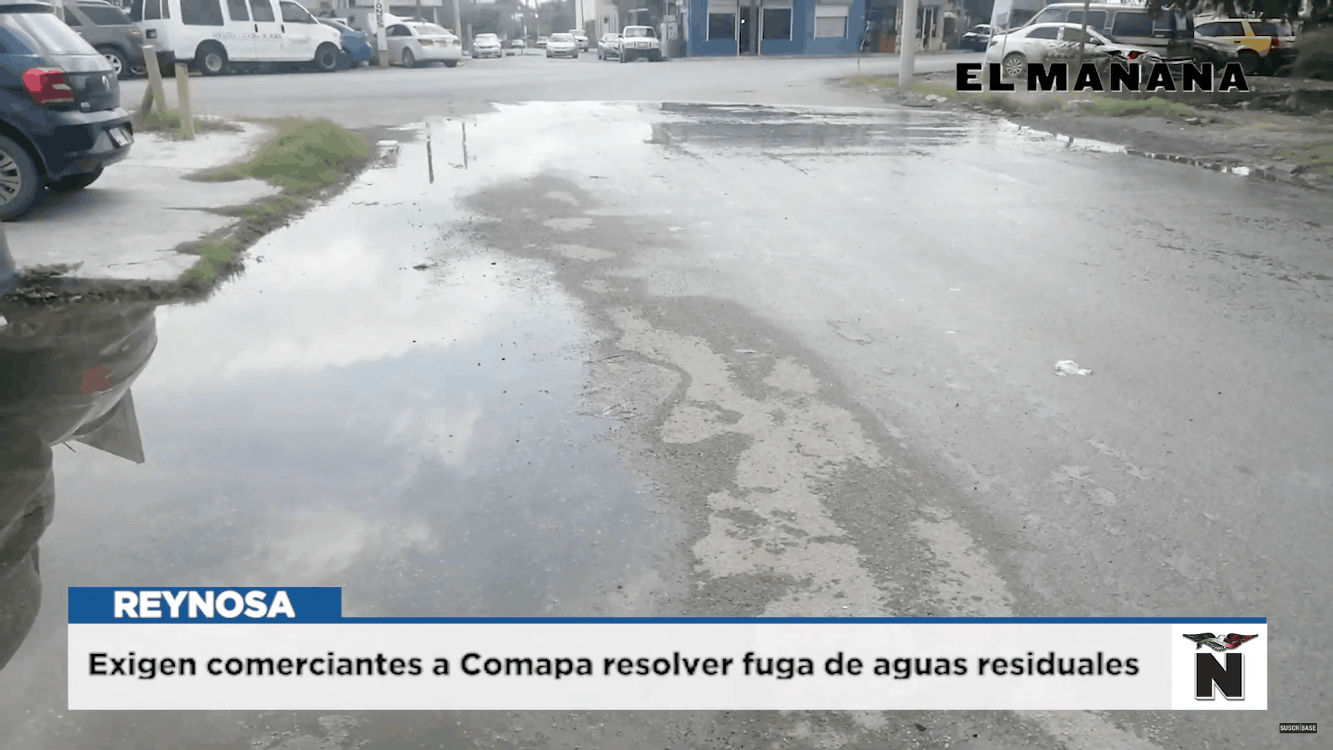 Exigen comerciantes a Comapa resolver fuga de aguas residuales