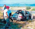 Destrozan patrulla de Edomex