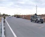 Se registran tiroteos en la frontera chica