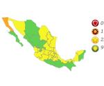 Así quedó el semáforo del 11 al 17de octubre
