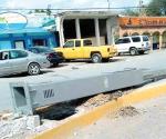 Tumban cámara de seguridad