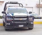 Roban camioneta de taller mecánico