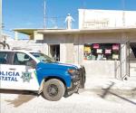Cacos vacían tienda de celulares y accesorios