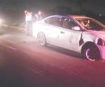 Conductora ebria impacta patrulla
