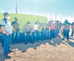 Protestan por despido 40 extrabajadores