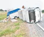 Texano herido en accidente
